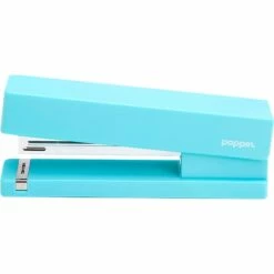 Poppin Desktop Stapler, 20-Sheet Capacity, Aqua (100160) 10 Poppin Desktop Stapler, 20-Sheet Capacity, Aqua (100160) -STAPLES Sales sp59992332 sc7 1