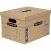 Bankers Box File Moving Boxes, Kraft/Blue, 10/Pack (7714216) -STAPLES Sales sp59997948 sc7