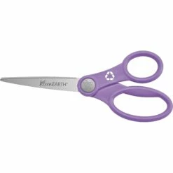 Westcott KleenEarth 8" Stainless Steel Standard Scissors, Assorted Colors, 2/Pack (14882) -STAPLES Sales sp61620531 sc7