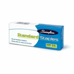 Swingline Standard Staples, 1/4" Leg Length, 5,000 Staples/Box, 100 Boxes/Carton (35108CT) 12 Swingline Standard Staples, 1/4" Leg Length, 5,000 Staples/Box, 100 Boxes/Carton (35108CT) -STAPLES Sales sp69764710 sc7