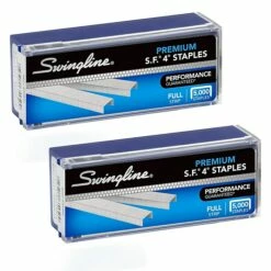 Swingline S.F. 4 Premium Staples, 1/4" Leg Length, 5,000/Box, 2 Boxes (S7035462)