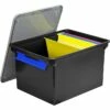 Storex Letter/Legal Portable File Tote Storage Box With Locking Handle, Letter/Legal Size, Black (STX61543U01C) 1 Storex Letter/Legal Portable File Tote Storage Box With Locking Handle, Letter/Legal Size, Black (STX61543U01C) -STAPLES Sales sp70795888 sc7