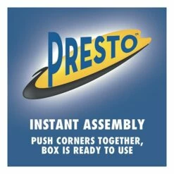 Bankers Box Presto Heavy-Duty Instant Assembly File Storage Boxes, Lift-Off Lid, Letter Size, White/Blue, 12/Carton (0063101) 7 Bankers Box Presto Heavy-Duty Instant Assembly File Storage Boxes, Lift-Off Lid, Letter Size, White/Blue, 12/Carton (0063101) -STAPLES Sales sp71002747 sc7