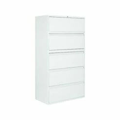 Global 1900 Plus Series 5-Drawer Vertical File Cabinet, Locking, Letter, Designer White, 19.25" (TD1936P5F12DWT) 5 Global 1900 Plus Series 5-Drawer Vertical File Cabinet, Locking, Letter, Designer White, 19.25" (TD1936P5F12DWT) -STAPLES Sales sp71821727 sc7