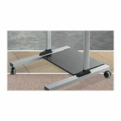 Mount-lt! 37"-55" Adjustable Monitor Rolling Stand Up Desk, Black (MI-7970B) -STAPLES Sales sp73744473 sc7