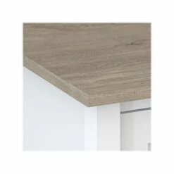 Bush Furniture Mayfield 2-Drawer Lateral File Cabinet, Letter/Legal, Pure White/Shiplap Gray, 30.79" (MAF131GW2-03) 16 Bush Furniture Mayfield 2-Drawer Lateral File Cabinet, Letter/Legal, Pure White/Shiplap Gray, 30.79" (MAF131GW2-03) -STAPLES Sales sp73744530 sc7