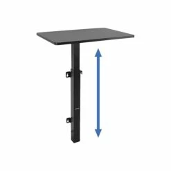 Mount-It! 24" Wall Mounted Sit & Stand Desk, Black (MI-7989) 10 Mount-It! 24" Wall Mounted Sit & Stand Desk, Black (MI-7989) -STAPLES Sales sp73834112 sc7