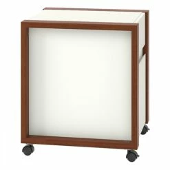 Kathy Ireland® Home By Bush Furniture Voss 1-Drawer Vertical File Cabinet, Letter, Cotton White/Serene Cherry, 20.87"D 18 Kathy Ireland® Home By Bush Furniture Voss 1-Drawer Vertical File Cabinet, Letter, Cotton White/Serene Cherry, 20.87"D -STAPLES Sales sp74531594 sc7