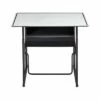 Safco AlphaBetter 26" - 42" Plastic/Steel Adjustable Desk, White/Black (1209DE) 1 Safco AlphaBetter 26" - 42" Plastic/Steel Adjustable Desk, White/Black (1209DE) -STAPLES Sales sp79683263 sc7