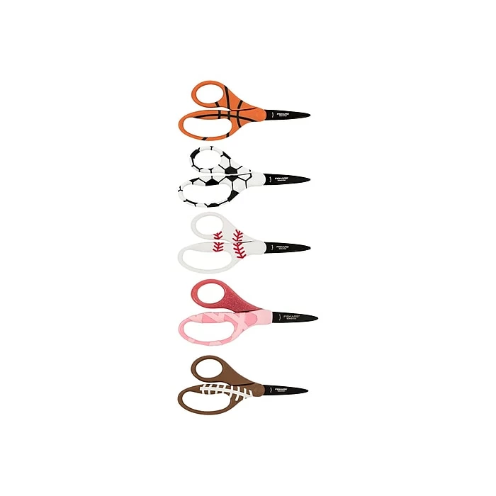 Fiskars MVP 5.25" Kid's Scissors, Pointed Tip, Assorted Colors (134302-1004) 3 Fiskars MVP 5.25" Kid's Scissors, Pointed Tip, Assorted Colors (134302-1004)