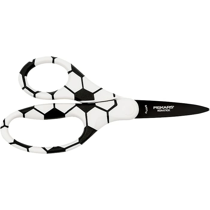 Fiskars MVP 5.25" Kid's Scissors, Pointed Tip, Assorted Colors (134302-1004) 7 Fiskars MVP 5.25" Kid's Scissors, Pointed Tip, Assorted Colors (134302-1004) - Image 5