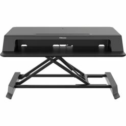 Fellowes Lotus LT 4"-16" Standing Desk Converter, Black (8215001)
