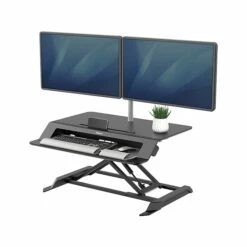 Fellowes Lotus LT 4"-16" Standing Desk Converter, Black (8215001) -STAPLES Sales sp84425476 sc7