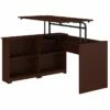 Bush Furniture Cabot 36"-42"H 3 Position Sit To Stand Corner Bookshelf Desk, Harvest Cherry (WC31416) 1 Bush Furniture Cabot 36"-42"H 3 Position Sit To Stand Corner Bookshelf Desk, Harvest Cherry (WC31416) -STAPLES Sales sp85005993 sc7