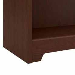Bush Furniture Cabot 36"-42"H 3 Position Sit To Stand Corner Bookshelf Desk, Harvest Cherry (WC31416) 15 Bush Furniture Cabot 36"-42"H 3 Position Sit To Stand Corner Bookshelf Desk, Harvest Cherry (WC31416) -STAPLES Sales sp85005998 sc7