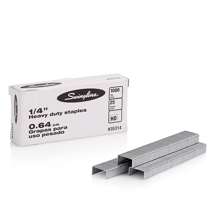 Swingline® Standard Staples, 1/4" Length, 210 Per Strip, 5,000/Per Box, 5/Box (35101S) 8 Swingline® Standard Staples, 1/4" Length, 210 Per Strip, 5,000/Per Box, 5/Box (35101S) - Image 6