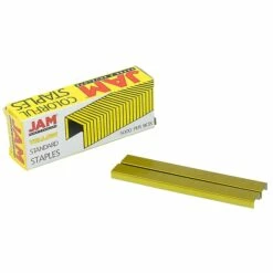 JAM Paper Colorful Staples, 1/4" Leg Length, Yellow, 5000/Box (335YEZ) 8 JAM Paper Colorful Staples, 1/4" Leg Length, Yellow, 5000/Box (335YEZ) -STAPLES Sales sp92366673 sc7