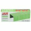 JAM Paper Colorful Staples, 1/4" Leg Length, Green, 5000/Box (335GRZ) 1 JAM Paper Colorful Staples, 1/4" Leg Length, Green, 5000/Box (335GRZ) -STAPLES Sales sp92366687 sc7