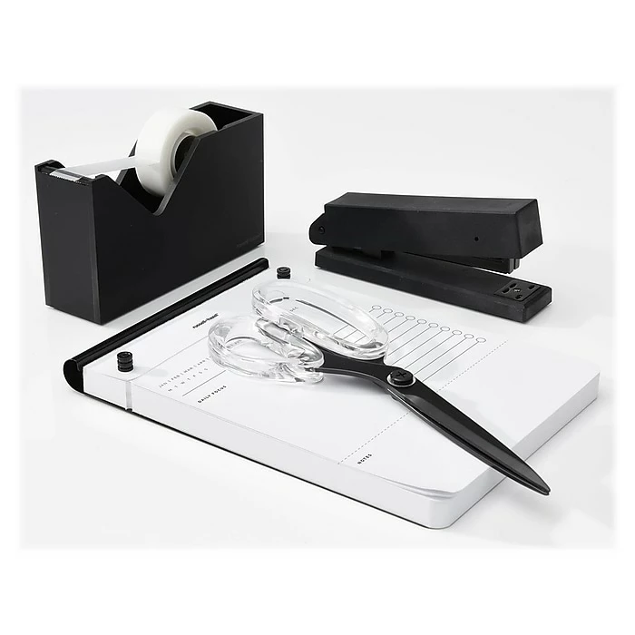 Russell+Hazel Noire Desktop Stapler, 15-Sheet, Matte Black (40461) 4 Russell+Hazel Noire Desktop Stapler, 15-Sheet, Matte Black (40461) - Image 2