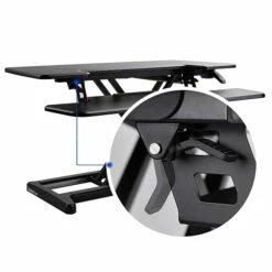 FlexiSpot 35" Sit-Stand Desk Converter, Black (M7MB5) 12 FlexiSpot 35" Sit-Stand Desk Converter, Black (M7MB5) -STAPLES Sales sp93420487 sc7