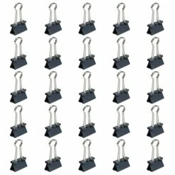 JAM Paper Colored Binder Clips, Small, 3/8" Capacity, Grey, 25/Pack (334BCGY) 11 JAM Paper Colored Binder Clips, Small, 3/8" Capacity, Grey, 25/Pack (334BCGY) -STAPLES Sales sp93881017 sc7