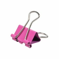 JAM Paper Colored Small Binder Clips, 3/8" Capacity, Pink, 25/pack (334BCPI) 10 JAM Paper Colored Small Binder Clips, 3/8" Capacity, Pink, 25/pack (334BCPI) -STAPLES Sales sp93881046 sc7