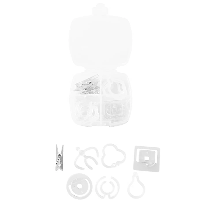 JAM Paper Office Clip Set, Clear (166532815) 6 JAM Paper Office Clip Set, Clear (166532815) - Image 4
