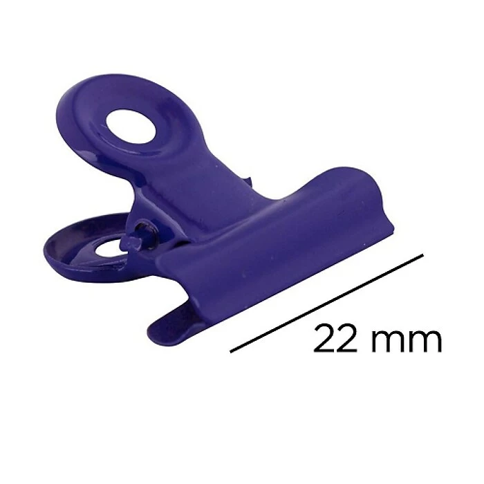 JAM Paper Bulldog Clip, Purple, 25/Pack (21632818) 7 JAM Paper Bulldog Clip, Purple, 25/Pack (21632818) - Image 5