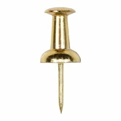 JAM Paper Push Pins, Shiny Gold, 100/Pack (222419051) 9 JAM Paper Push Pins, Shiny Gold, 100/Pack (222419051) -STAPLES Sales sp97365209 sc7