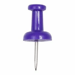 JAM Paper Push Pins, Purple, 100/Pack (222419053) 9 JAM Paper Push Pins, Purple, 100/Pack (222419053) -STAPLES Sales sp97365215 sc7