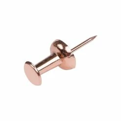 JAM Paper Push Pins, Rose Gold, 100/Pack (22432063) 10 JAM Paper Push Pins, Rose Gold, 100/Pack (22432063) -STAPLES Sales sp97365326 sc7