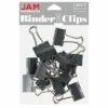 JAM Paper Colorful Binder Clips, Medium, 5/8" Capacity, Grey, 15/Pack (339BCGY) 1 JAM Paper Colorful Binder Clips, Medium, 5/8" Capacity, Grey, 15/Pack (339BCGY) -STAPLES Sales sp97536595 sc7