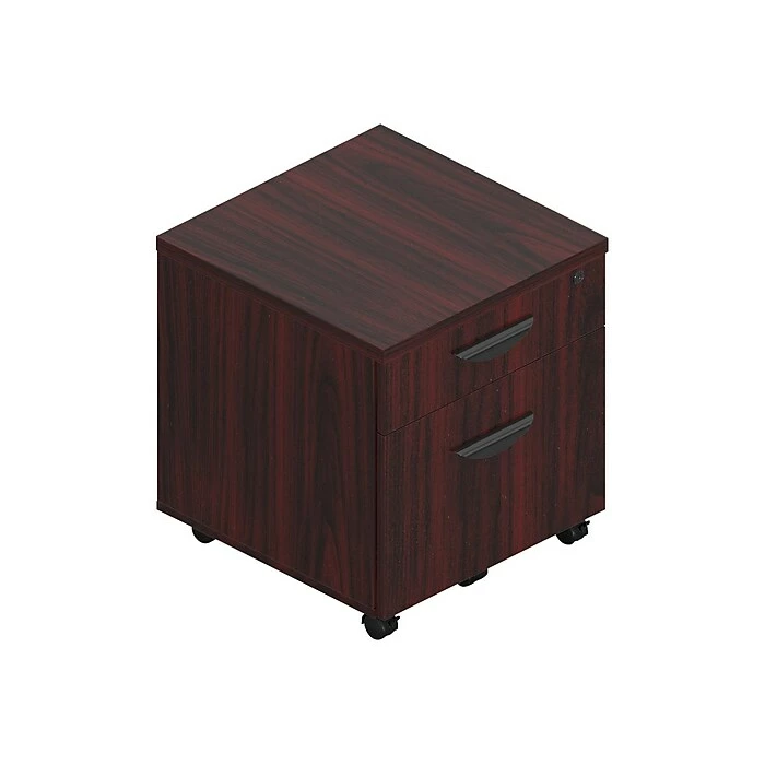 Offices To Go Superior 2-Drawer Vertical File Cabinet, Locking, Letter/Legal, American Mahogany, 22" (TDSL22BFMAML) 3 Offices To Go Superior 2-Drawer Vertical File Cabinet, Locking, Letter/Legal, American Mahogany, 22" (TDSL22BFMAML)